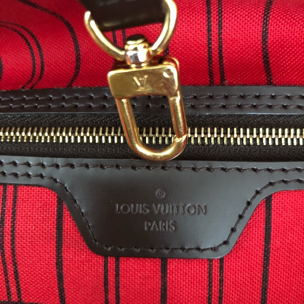Authentic Louis Vuitton Neverfull MM damier - Picture 6 of 8